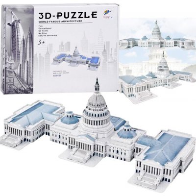 JOKOMISIADA 3D puzzle Kapitol 132 ks – Sleviste.cz