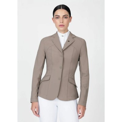Maximilian Equestrian Sako Aura dámské taupe – Zboží Mobilmania