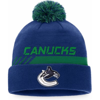 Fanatics Authentic Pro Locker Room Cuffed Pom Knit NHL Vancouver Canucks – Zboží Mobilmania