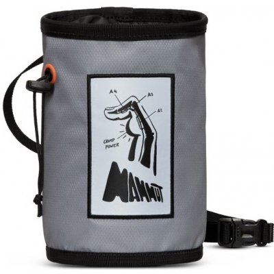 Mammut Gym Print Chalk Bag Šedá tmavá – Zboží Dáma