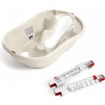 OK BABY SET Vanička rostoucí protiskluzová Onda Evolution White podpůrné lišty na vanu – Hledejceny.cz