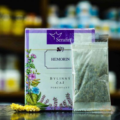 Serafin Hemoroid bylinný čaj porcovaný 15 x 2,5 g – Zbozi.Blesk.cz