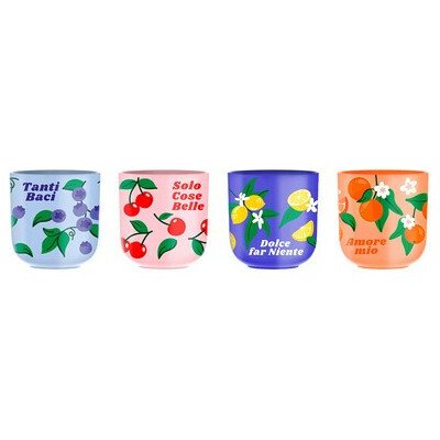 Bialetti Fruit Vibes espresso šálků 4 x 90 ml – Hledejceny.cz