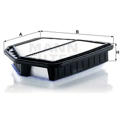 MANN FILTER Vzduchový filtr C 30 012 – Hledejceny.cz