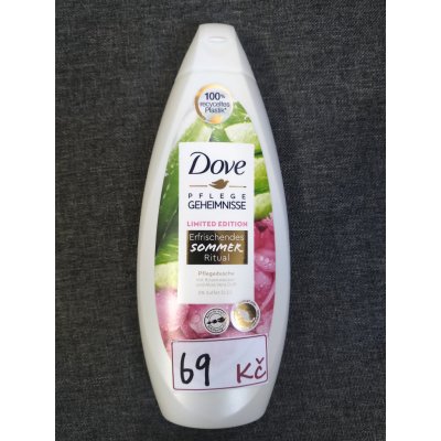Dove Nourishing Secrets Summer Aloe vera & růžový vodní meloun uklidňující sprchový gel 250 ml