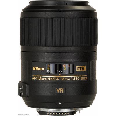 Nikon 85mm f/3.5G ED AF-S DX VR Micro