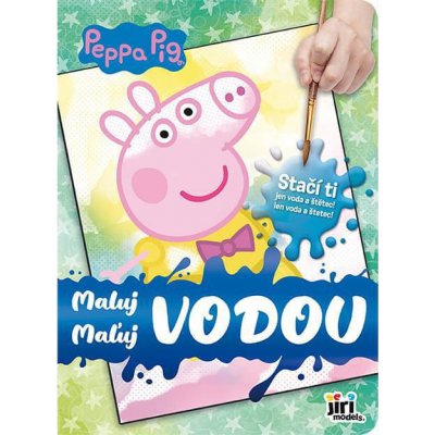 Jiri Models Maluj vodou Prasátko Peppa – Zboží Mobilmania