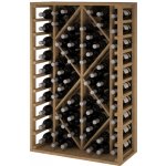 Expovinalia Regál na víno TORAL Borovice s odstínem světlý dub – Zboží Mobilmania
