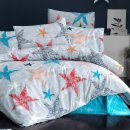 Brotex povlečení bavlna Color stars zipový uzávěr 220x220 70x90