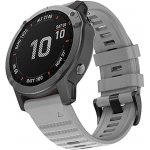 RhinoTech řemínek pro Garmin QuickFit silikonový outdoor 22mm šedý RTSS-014-GY – Hledejceny.cz