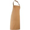 Zástěra Premier Workwear Klasická zástěra za krk PR150 Camel Pantone 132 72x86cm