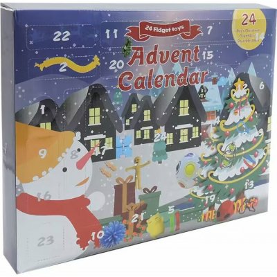 Alltoys Alltoys Adventní kalendář 24 malých hraček – Zboží Dáma