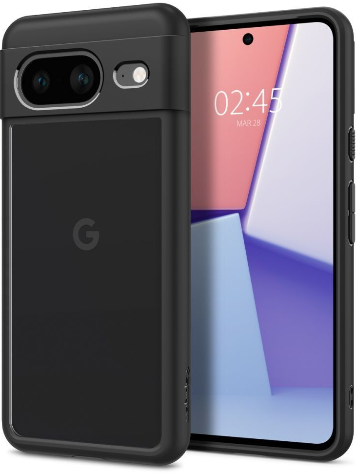 SPIGEN ULTRA HYBRID GOOGLE PIXEL 8 MATTE černé