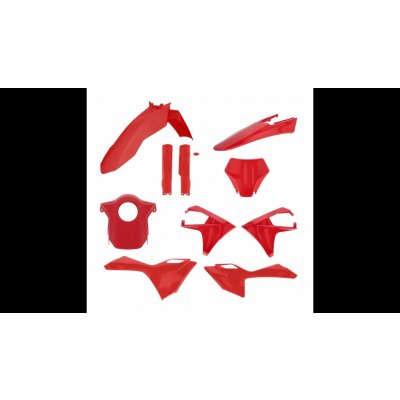 Sada plastů Acerbis pro Gas Gas MC 24-26 Mcf 24-26 červená | Zboží Auto