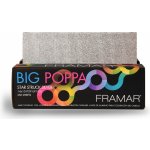 Framar Široká texturovaná fólie stříbrná BIG POPPA 25x35 cm 250 ks – Zboží Dáma
