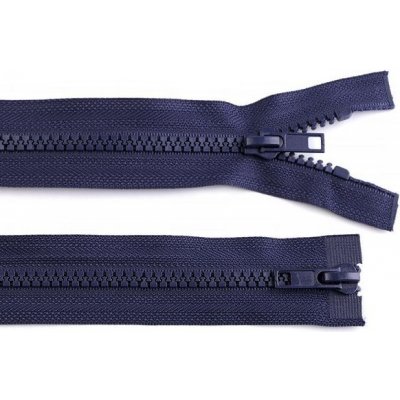 Dělitelný Kostěný Zip s Dvěma Jezdci - 5 mm, 70 cm, Ideální pro Bundy - 148 červená – Zboží Mobilmania
