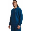 Pánská mikina UNDER ARMOUR Essential Fleece Crew-BLU