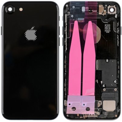 Kryt Apple iPhone 7 Zadní Housing s Malými Díly černý – Zboží Mobilmania