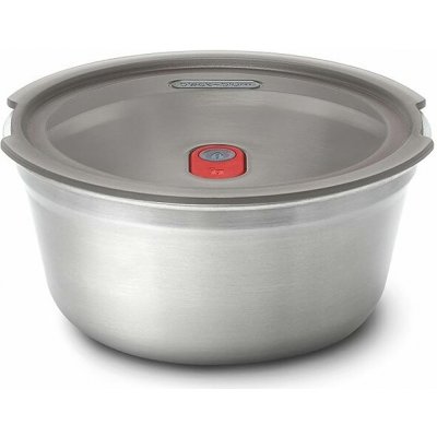 Black+Blum Nerezová miska na jídlo FBSS-BL-L017 950 ml Grey/Red – Sleviste.cz