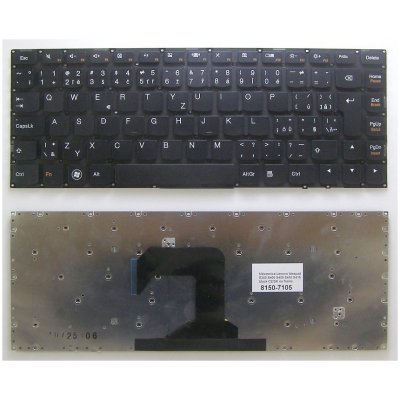 česká klávesnice Lenovo Ideapad S300 S400 S405 S410 S415 černá CZ/SK no frame – Zboží Mobilmania