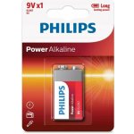 Philips PowerLife 9V 1ks 6LR61P1B/10 – Zboží Živě
