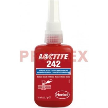 LOCTITE 242 zajišťovač šroubů SP 50g