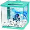 Akvária Hagen Marina Betta EZ Care Kit modrý 15,8 x 15,8 x 15,8 cm, 2,5 l