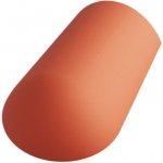 Betonpres Optimal Hřebenáč koncový s vrutem Cihlová