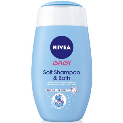 Nivea Baby 2v1 šampon a pěna do koupele pro děti 500 ml