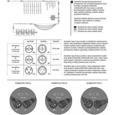 CITY SR-032282 Napájecí kabel B + AC DC bílý – Zbozi.Blesk.cz