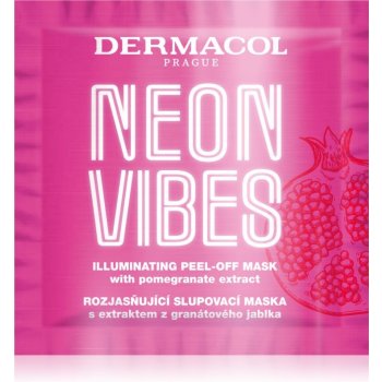 Dermacol Neon Vibes Illuminating Peel-Off Mask 8 ml