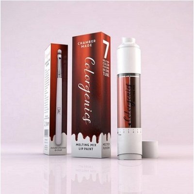 DreamWeave Colorgenics Melting Mix Lip Paint Orange/Brown Rtěnka v lesku s ricinovým olejem oranžová/hnědá 4,8 ml – Hledejceny.cz