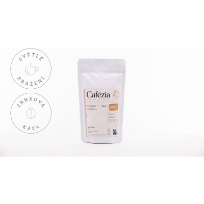 Cafézia Light Roast Bio Káva 125 g