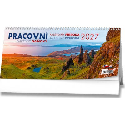 Stolní Daňový týdenní Příroda 2027 – Hledejceny.cz