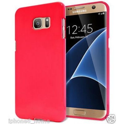 Pouzdro JELLY CASE - Samsung Galaxy S6 EDGE růžové – Zbozi.Blesk.cz