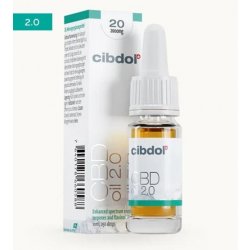 Cibdol CBD olej 2.0 20% 2000mg 10 ml