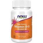 Now Foods Vitamin D 10000 IU 30 kapslí – Hledejceny.cz