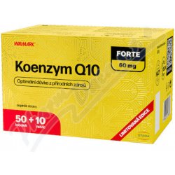 Walmark Koenzym Q10 Forte 60mg 50+10 tablet Promo 2024