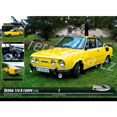 Pohlednice č. 01 - ŠKODA 110 R COUPE (1974) – Zboží Dáma Pohlednice č. 01 - ŠKODA 110 R COUPE (1974) – Zboží Dáma