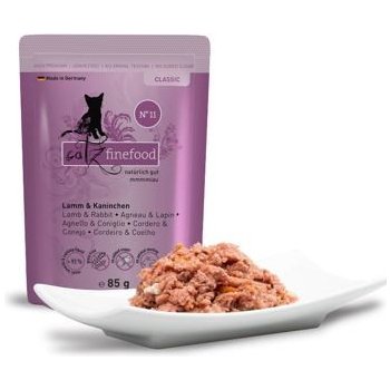 Petnature Catz Finefood 11 jehněčí & králík 85 g