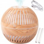 Verk 24233 Zvlhčovač vzduchu RGB 300 ml světle hnědý – Hledejceny.cz