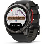 Garmin Fenix 8 PRO 51 mm, MicroLED, Sapphire, Black/Grey 010-03380-01 – Zboží Živě