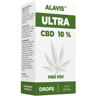 Alavis Ultra CBD 10% kapky 10 ml – HobbyKompas.cz