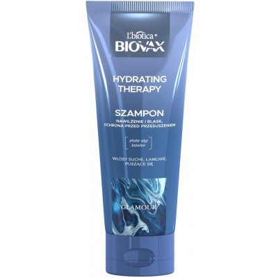 Biovax Glamour Hydrating Therapy hydratační Shampoo na vlasy 200 ml