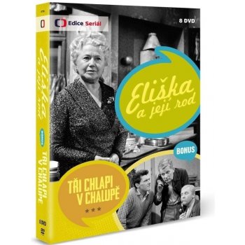 Eliška a její rod - kompletní seriál + Bonus: Tři chlapi v chalupě DVD