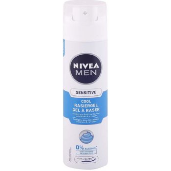 Nivea Men Sensitive Cooling gel na holení 200 ml