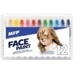Barvy na obličej a tělo 12 ks – Zboží Dáma