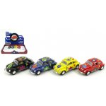 Kinsmart Auto VW Classical Beetle kov 13 cm na zpětné natažení žlutý – Sleviste.cz
