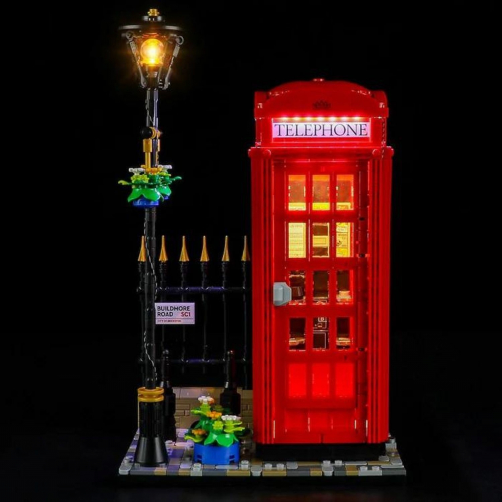 LEGO® Light My Bricks Sada světel 21347 Red London Telephone Box