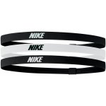 Nike Accesories Elastic headband 2.0 3 PK N.100.4529.036.OS Černá – Zboží Dáma